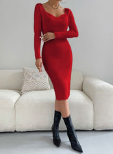 Robe pull en tricot Lyla